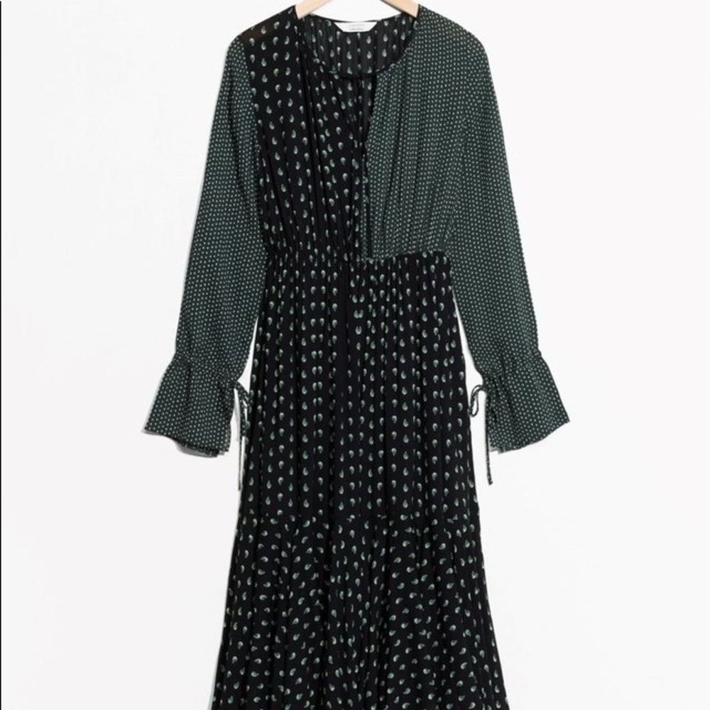 & Other Stories Mini Paisley Dress 6